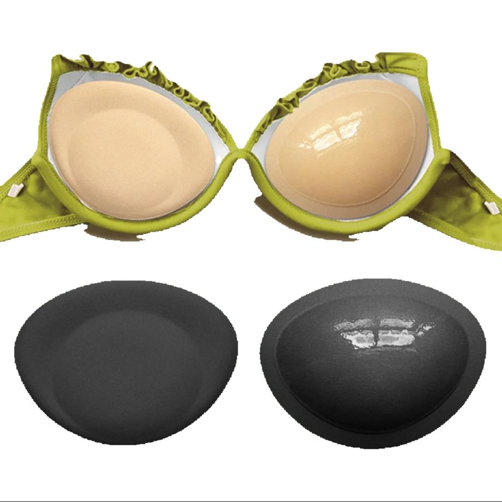 Push Up Bra Silicone - 4 سنتيمتر منصات الصدرية سميكة إدراج