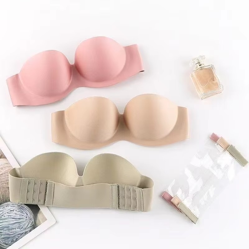 Cotton Bra Everyday - حمالة صدر نسائية مثيرة بدون حمالات،