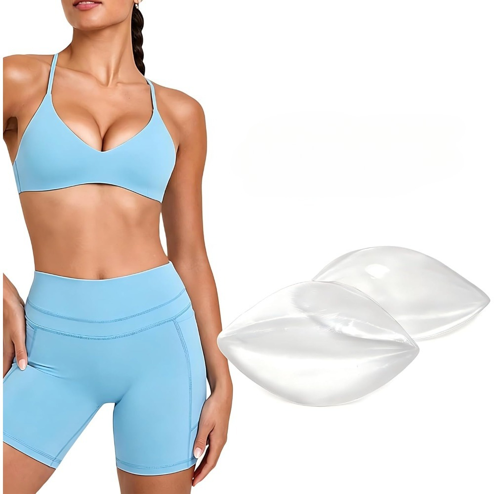 حشوات صدر لاصقة من السيليكون - - مراجعة Push Up Bra Silicone وسعره