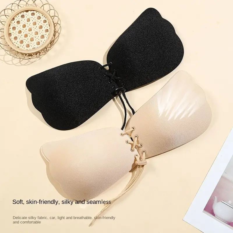 حمالة صدر لاصقة مريحة بدون خيا - مراجعة Push Up Bra Silicone وسعره