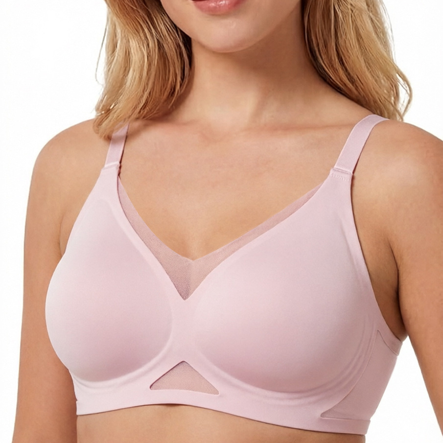 حمالة صدر نسائية بدون أسلاك مع - مراجعة Sheer Mesh Bra وسعره