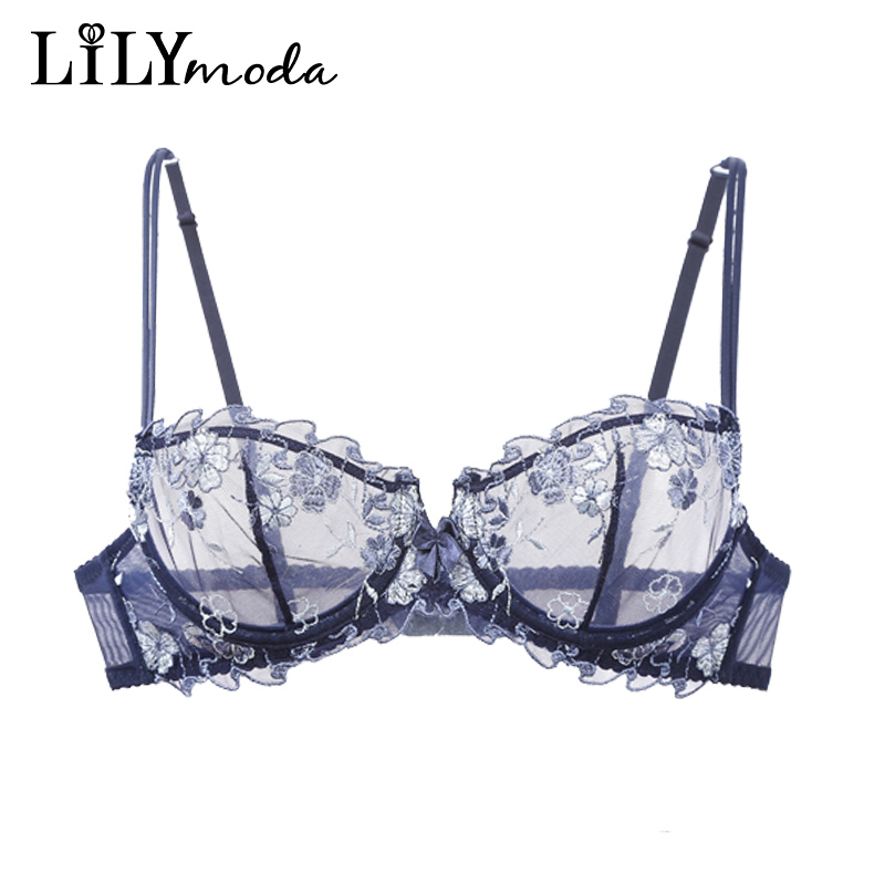 Lilymoda حمالة صدر نسائية مثير - مراجعة Demi Bra Balconette وسعره