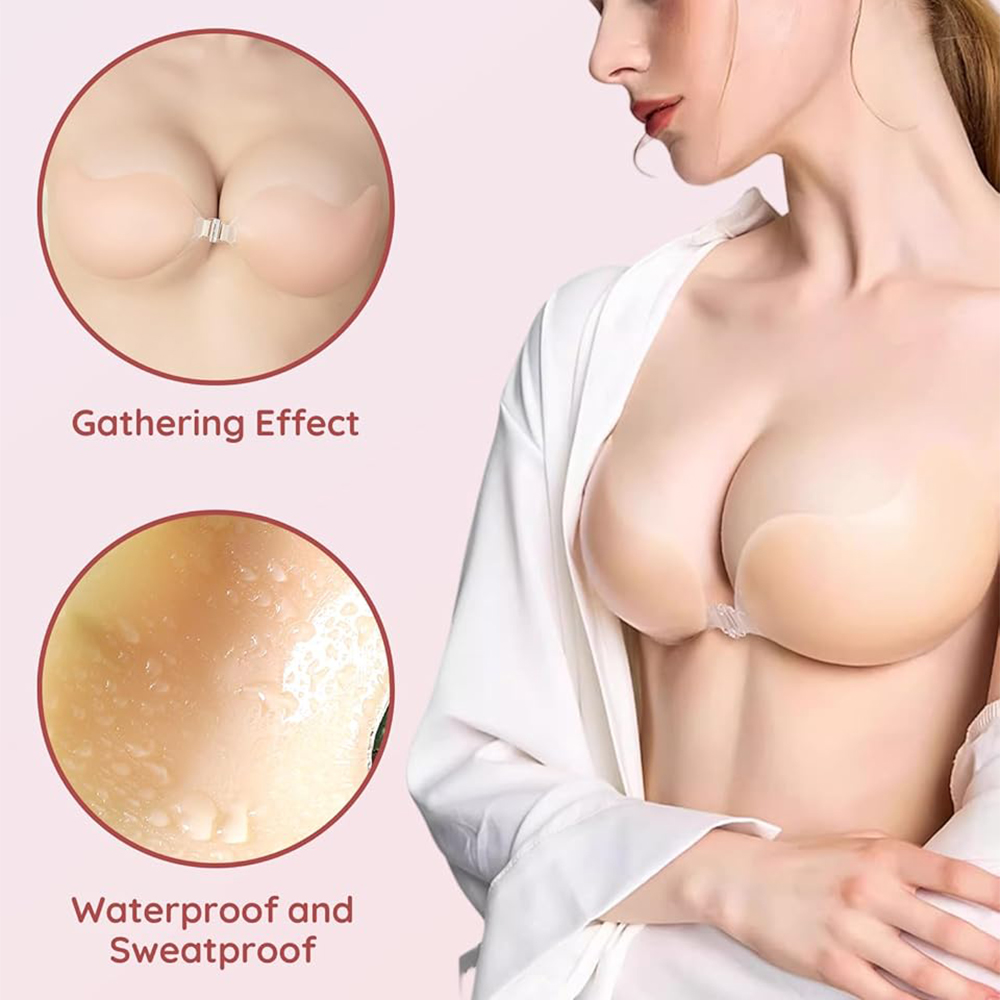 طقم حمالة صدر لاصقة غير مرئية  - مراجعة Backless Bra Sticky وسعره